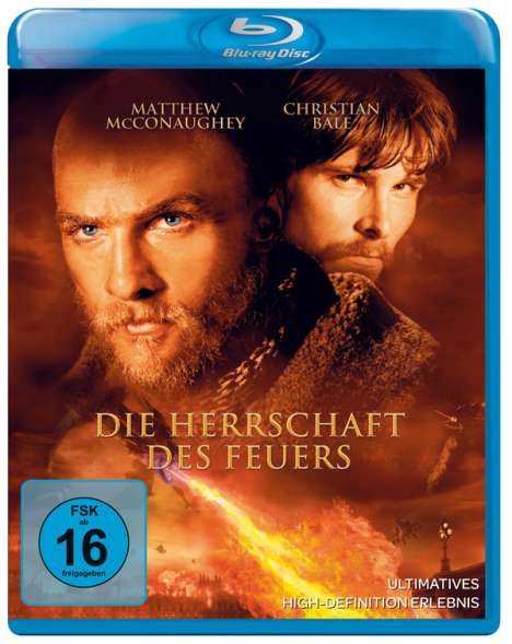 Die Herrschaft des Feuers (Blu-ray), Blu-ray Disc