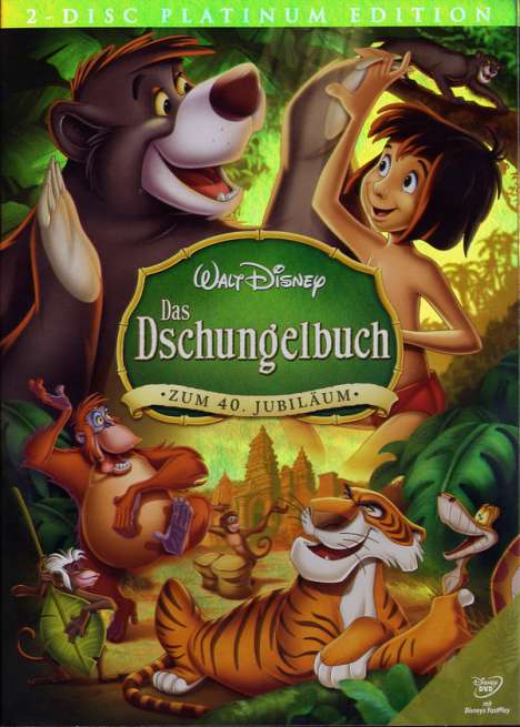 Das Dschungelbuch (1967) (Special Edition), 2 DVDs