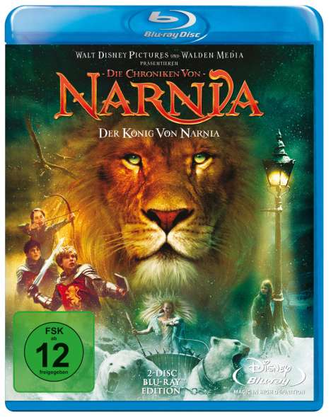 Die Chroniken von Narnia: Der König v.Narnia (2005)(Blu-ray), 2 Blu-ray Discs