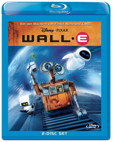Wall-E (Blu-ray), 2 Blu-ray Discs