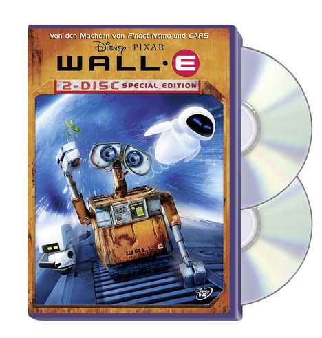 Wall-E (Special Edition), 2 DVDs
