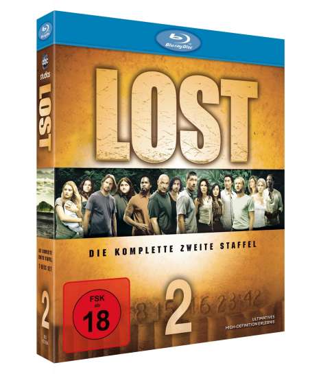 Lost Staffel 2 (Blu-ray), 7 Blu-ray Discs