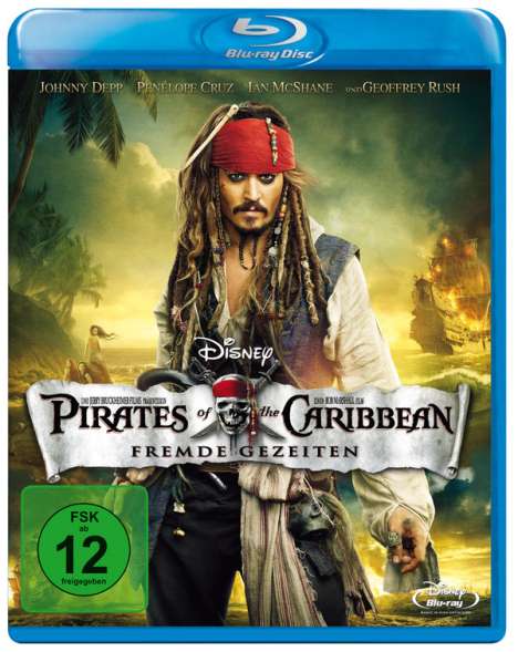Pirates of the Caribbean - Fremde Gezeiten (Blu-ray), Blu-ray Disc