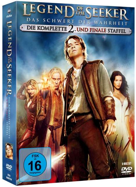 Legend Of The Seeker Staffel 2, 6 DVDs