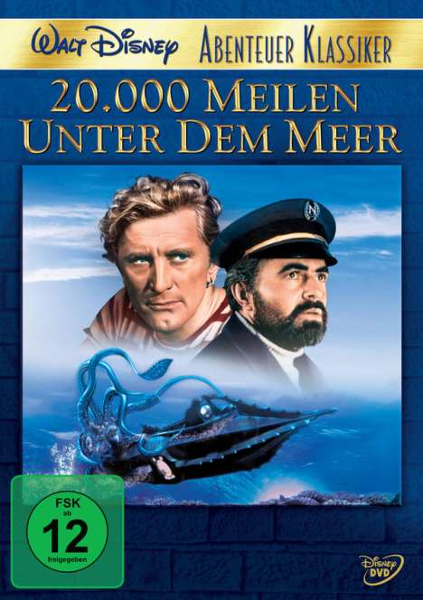 20.000 Meilen unter dem Meer (1954), DVD