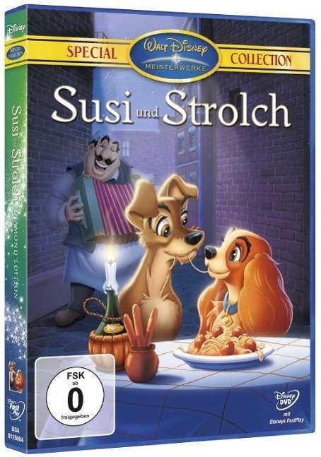 Susi und Strolch, DVD