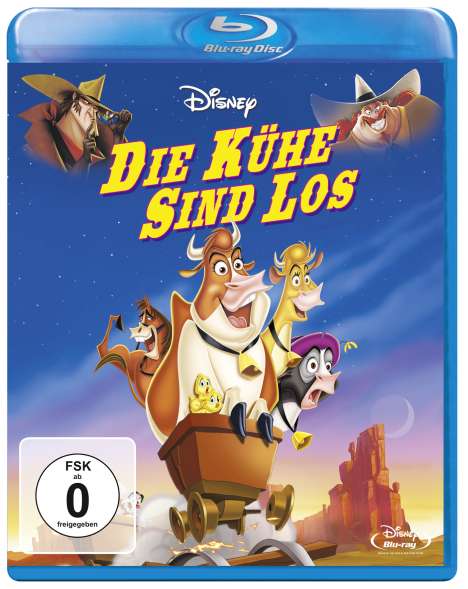 Die Kühe sind los (Blu-ray), Blu-ray Disc