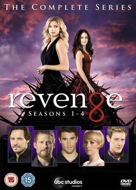 Revenge Season 1-4 (The Complete Series) (UK Import), 24 DVDs