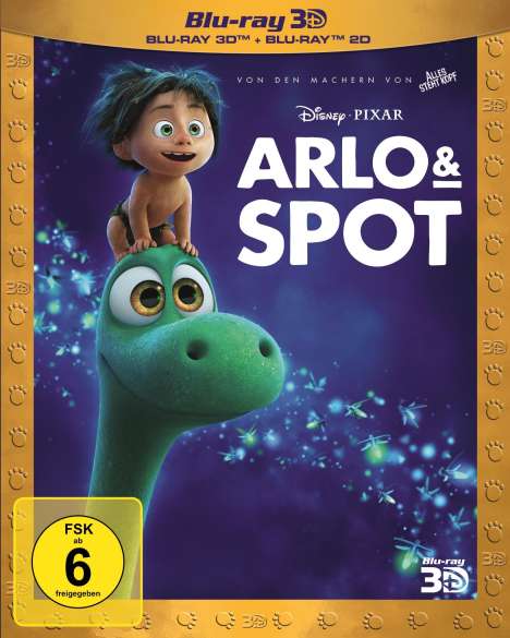Arlo &amp; Spot (3D &amp; 2D Blu-ray), 2 Blu-ray Discs