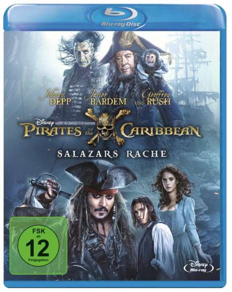 Pirates of the Caribbean: Salazars Rache (Blu-ray), Blu-ray Disc