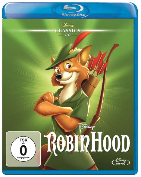 Robin Hood (1973) (Blu-ray), Blu-ray Disc