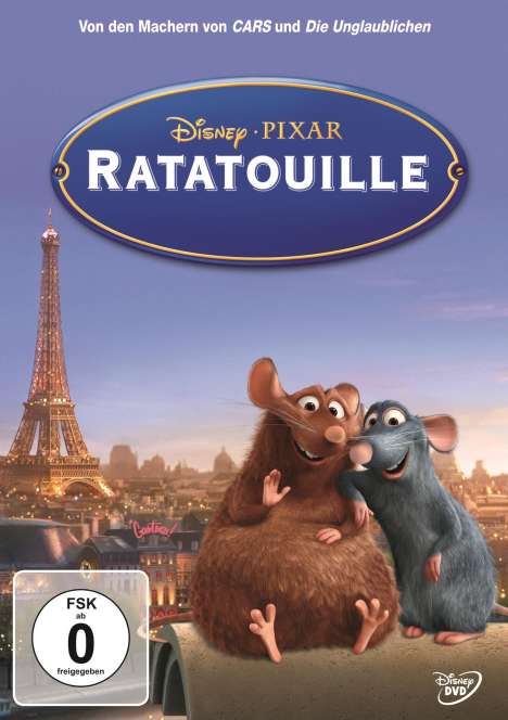 Ratatouille, DVD