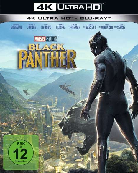 Black Panther (Ultra HD Blu-ray &amp; Blu-ray), 1 Ultra HD Blu-ray und 1 Blu-ray Disc