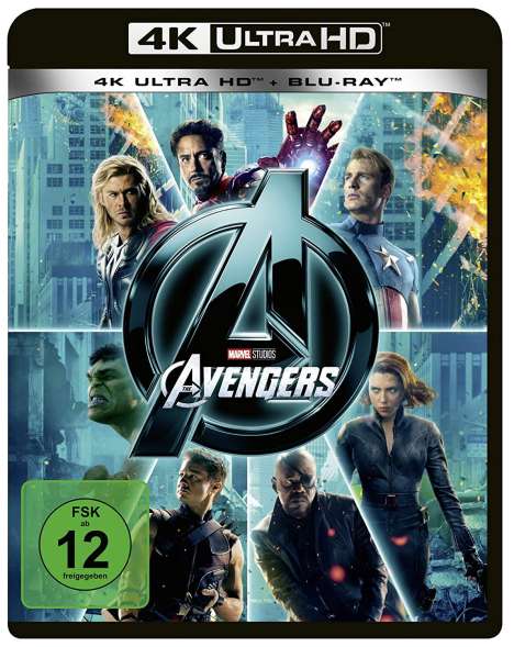 The Avengers (2011) (Ultra HD Blu-ray &amp; Blu-ray), 1 Ultra HD Blu-ray und 1 Blu-ray Disc