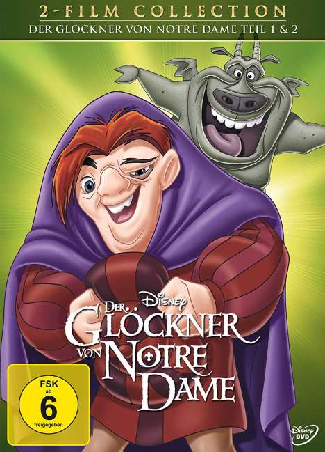 Der Glöckner von Notre Dame 1 &amp; 2, 2 DVDs