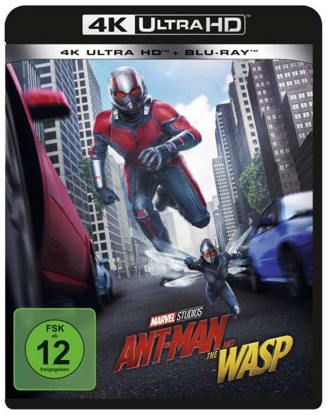 Ant-Man and the Wasp (Ultra HD Blu-ray &amp; Blu-ray), 1 Ultra HD Blu-ray und 1 Blu-ray Disc