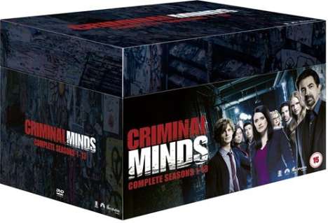 Criminal Minds Season 1-13 (UK Import), 71 DVDs
