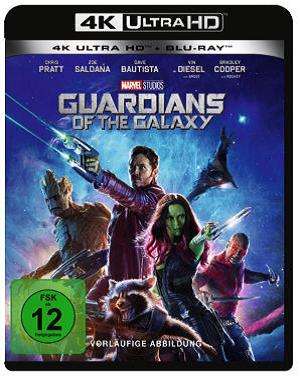 Guardians of the Galaxy (Ultra HD Blu-ray &amp; Blu-ray), 1 Ultra HD Blu-ray und 1 Blu-ray Disc