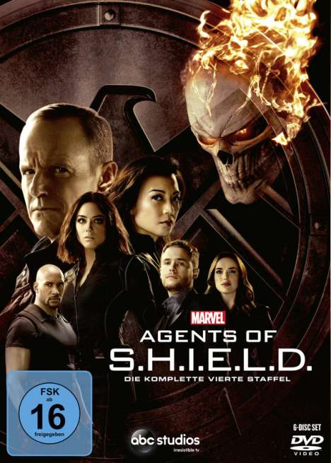 Marvel's Agents of S.H.I.E.L.D. Staffel 4, 6 DVDs