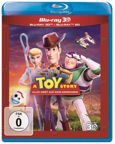 A Toy Story: Alles hört auf kein Kommando (3D &amp; 2D Blu-ray), 3 Blu-ray Discs
