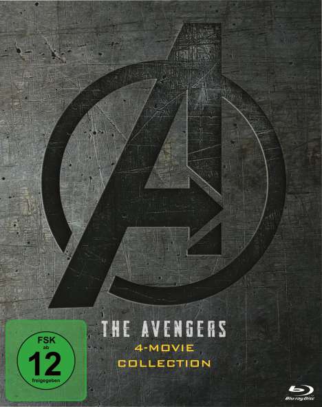 The Avengers 4-Movie Collection (Blu-ray im Digipak), 5 Blu-ray Discs