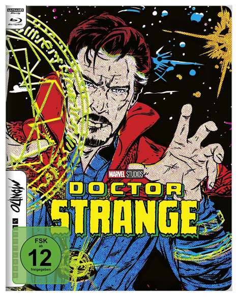 Doctor Strange (Ultra HD Blu-ray &amp; Blu-ray im Steelbook), 1 Ultra HD Blu-ray und 1 Blu-ray Disc