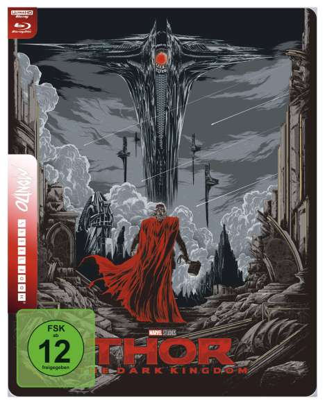 Thor - The Dark Kingdom (Ultra HD Blu-ray &amp; Blu-ray im Steelbook), 1 Ultra HD Blu-ray und 1 Blu-ray Disc