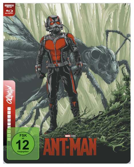 Ant-Man (Ultra HD Blu-ray &amp; Blu-ray im Steelbook), 1 Ultra HD Blu-ray und 1 Blu-ray Disc