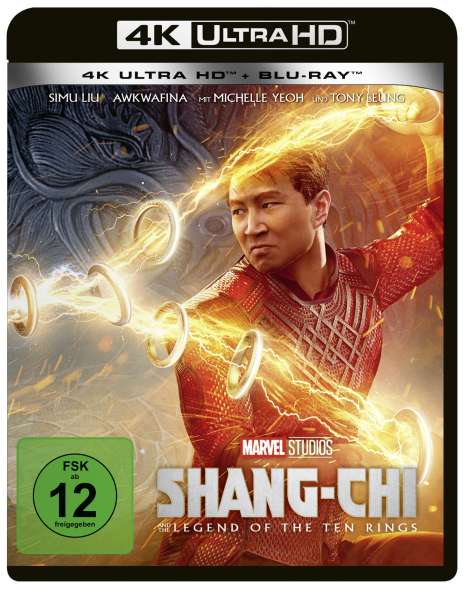 Shang-Chi and the Legend of the Ten Rings (Ultra HD Blu-ray &amp; Blu-ray), 1 Ultra HD Blu-ray und 1 Blu-ray Disc