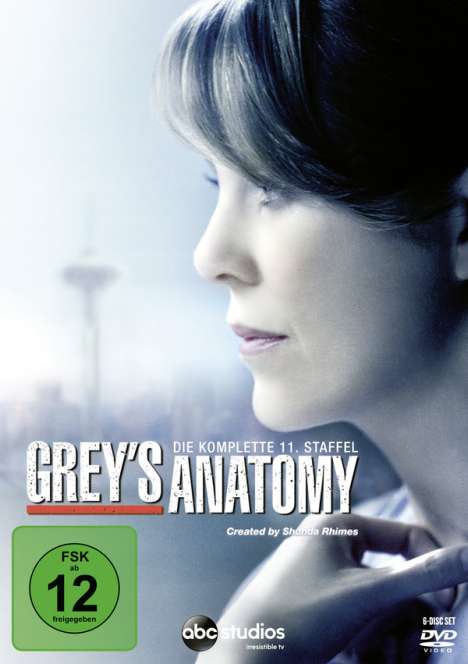 Grey's Anatomy Staffel 11, 6 DVDs