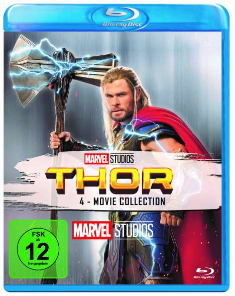 Thor: 4-Movie-Collection (Blu-ray), 4 Blu-ray Discs