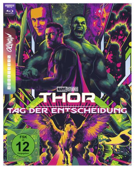 Thor: Tag der Entscheidung (Ultra HD Blu-ray &amp; Blu-ray im Steelbook), 1 Ultra HD Blu-ray und 1 Blu-ray Disc