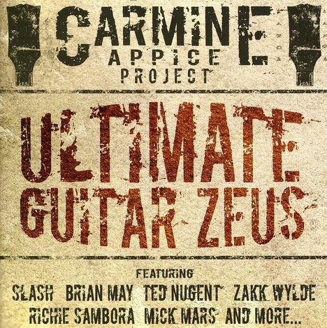 Carmine Appice: Ultimate Guitar Zeus, CD