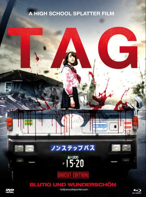 TAG (Blu-ray &amp; DVD im Mediabook), 1 Blu-ray Disc und 1 DVD