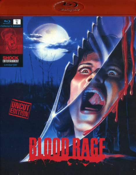 Blood Rage (Blu-ray), Blu-ray Disc