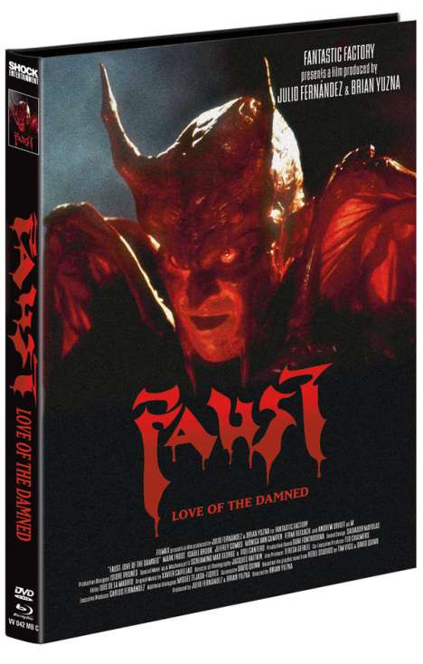 Faust - Love of the Damned (Blu-ray &amp; DVD im Mediabook), 1 Blu-ray Disc und 1 DVD