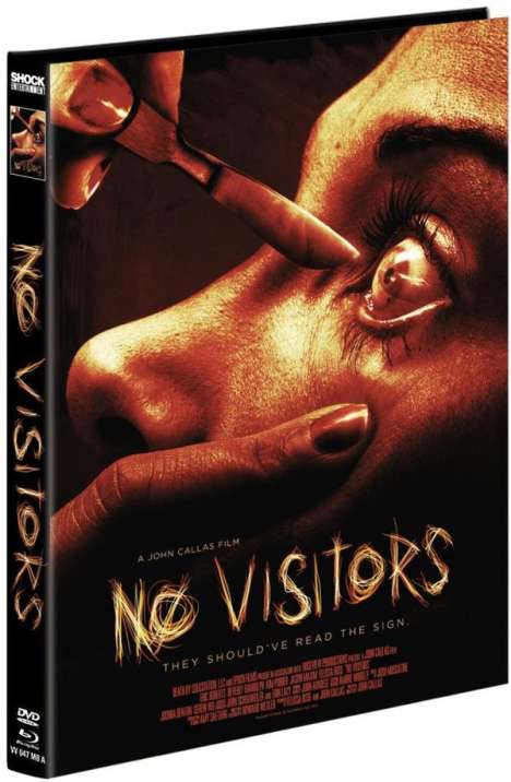 No Visitors (Blu-ray &amp; DVD im Mediabook), 1 Blu-ray Disc und 1 DVD