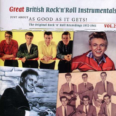 Just About As Good As It Get's! Great British Rock'n'Roll Instrumentals Vol. 2, 2 CDs