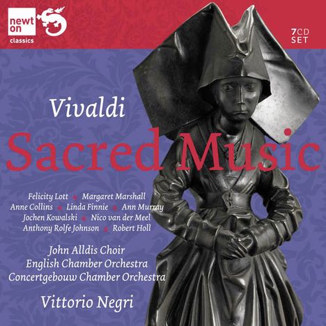 Antonio Vivaldi (1678-1741): Geistliche Musik, 7 CDs