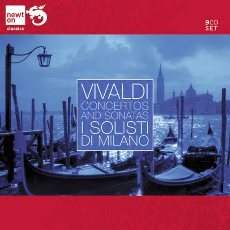Antonio Vivaldi (1678-1741): Concertos &amp; Sonatas, 9 CDs