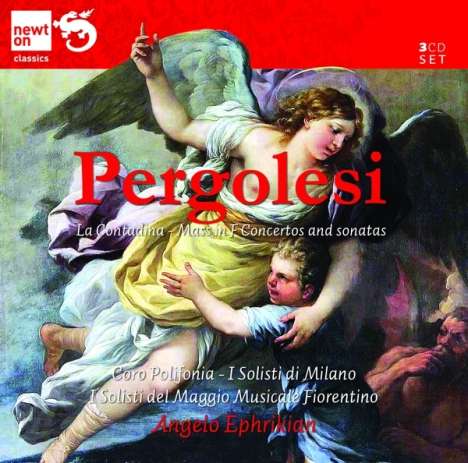 Giovanni Battista Pergolesi (1710-1736): Messe F-Dur, CD