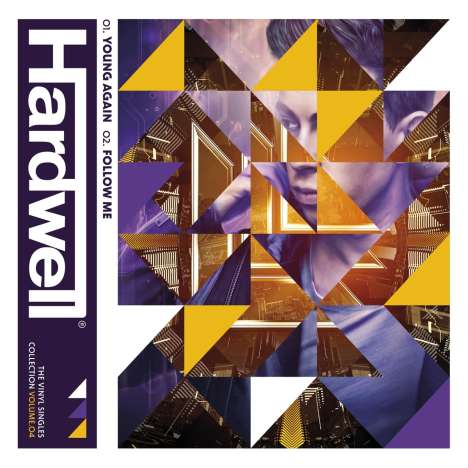Hardwell: Vol.4: Young Again/Follow Me (Yellow Vinyl), Single 7"