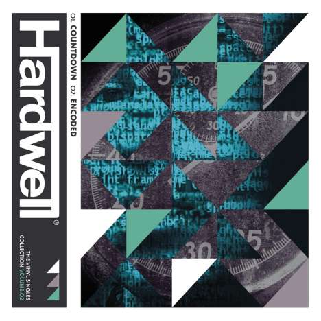 Hardwell: Vol.2: Countdown/Encoded (Turquoise Vinyl), Single 7"