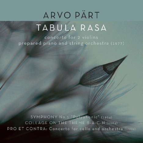 Arvo Pärt (geb. 1935): Symphonie Nr.1, CD
