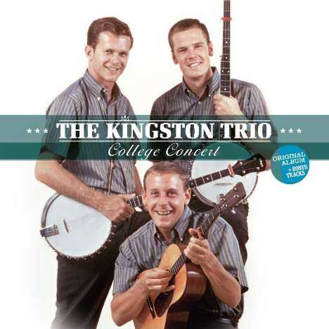 The Kingston Trio: College Concert (remastered), LP