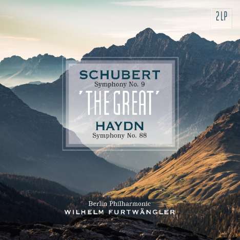 Franz Schubert (1797-1828): Symphonie Nr.9  C-Dur "Die Große" (180g), 2 LPs