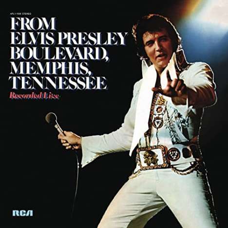 Elvis Presley (1935-1977): From Elvis Presley Boulevard, Memphis (180g), LP