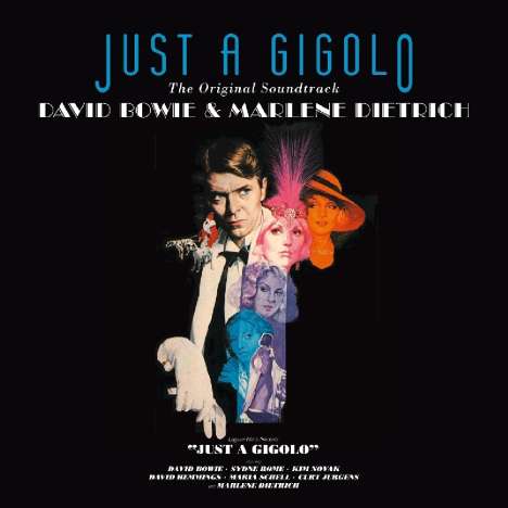 Filmmusik: Just A Gigolo (180g) (Limited Numbered Edition) (Transparent Blue Vinyl), LP