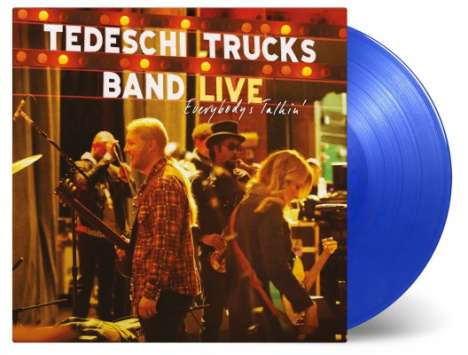 Tedeschi Trucks Band: Everybody's Talkin' - Live (180g) (Limited Numered Edition) (Blue Vinyl), 3 LPs