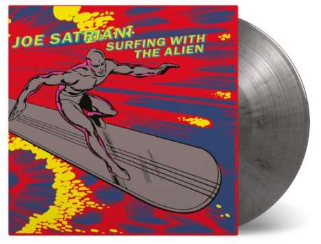 Joe Satriani: Surfing With The Alien (180g) (Limited Numbered Edition) (Silver &amp; Black Marbled Vinyl), LP